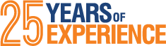 25 años de experiencia